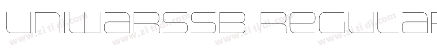 UniwarsSb Regular字体转换 UniwarsSb Regular字体转换